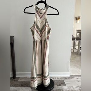 Blu Pepper Striped Dress in Medium